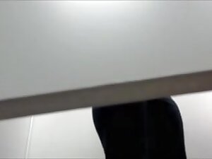Indian girl demonstrates her large white underwear